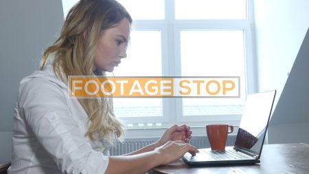 millennial-business-woman-working-stock-footage