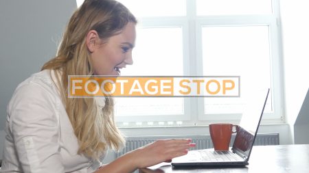 millennial-business-woman-working-stock-footage