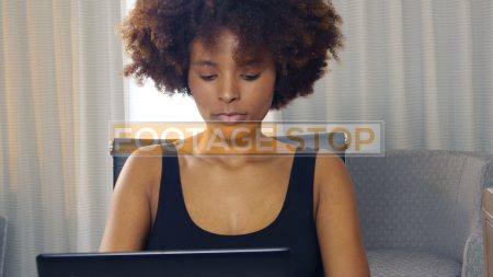 african-american-business-woman-stock-footage-video