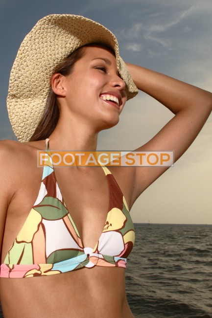 bikini-girl-gen-z-lifestyle-stock-photos